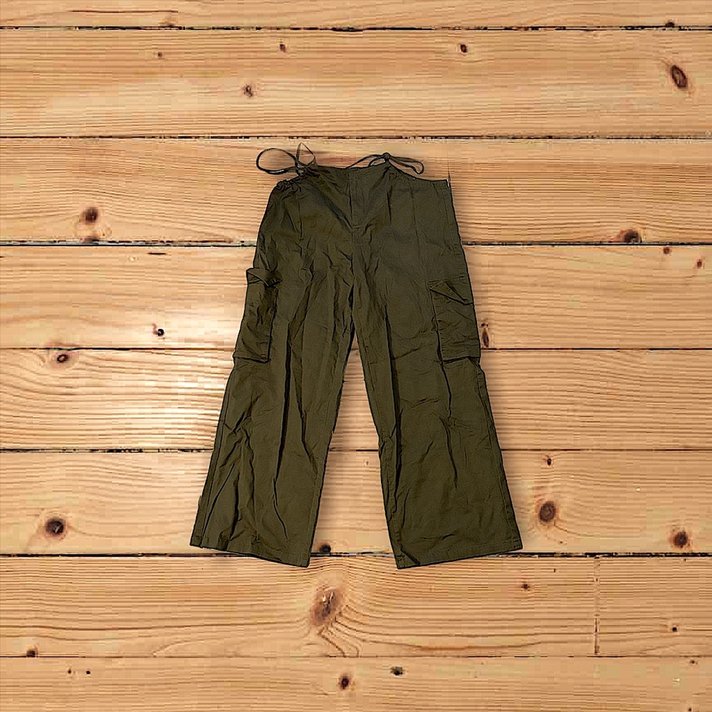 NWT - EDIKTED OLIVE CUT OUT  CARGOS